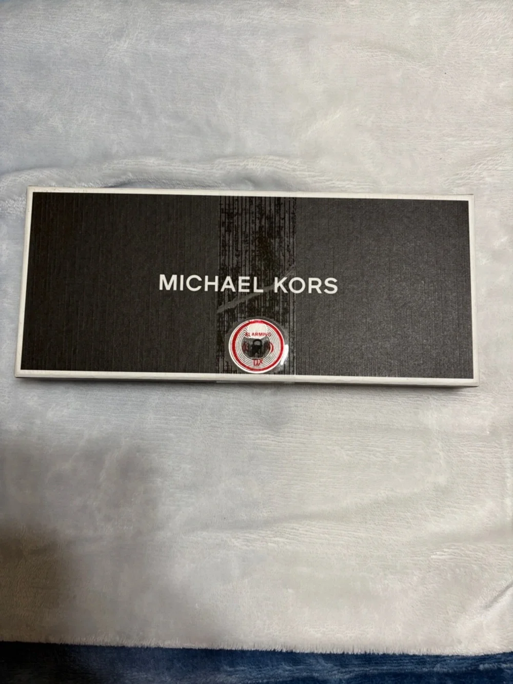 Michael Kors His & Hers Black Monogram Bifold Wallet & Matching Card Holder Set - Picture 5 of 7